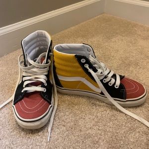 Vans Multi-Colored High tops